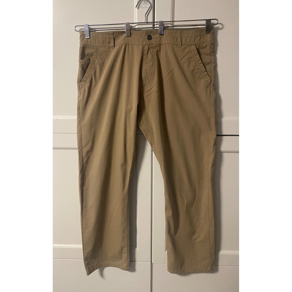 Kuhl‎ SLAX Mens 40x32 Khaki Tan Klassik Fit Enduro Fabric Hiking Work Pants 5105